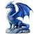 Blue Dragon Vinyl Car Decal Sticker – Waterproof & UV-Resistant 8"
