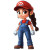 Female Mario Bross Vinyl Car Decal Sticker – Waterproof & UV-Resistant 8"