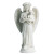 Angel Statue With Puppy Vinyl Car Decal Sticker – Waterproof & UV-Resistant 8"