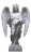 Marble Angel Statue Vinyl Car Decal Sticker – Waterproof & UV-Resistant 8"