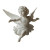Flying Cherub Statue Vinyl Car Decal Sticker – Waterproof & UV-Resistant 8"