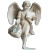 Angel With Money Vinyl Car Decal Sticker – Waterproof & UV-Resistant 8"