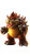 Bowser With Flames Vinyl Car Decal Sticker – Waterproof & UV-Resistant 8"