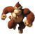 Donkey Kong Game Vinyl Car Decal Sticker – Waterproof & UV-Resistant 8"