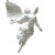 Icarus Statue Vinyl Car Decal Sticker – Waterproof & UV-Resistant 8"