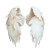 White Wings Pair Vinyl Car Decal Sticker – Waterproof & UV-Resistant 8"