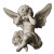Flying Cherub Statue V2 Vinyl Car Decal Sticker – Waterproof & UV-Resistant 8"