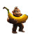 Donkey Kong Banana Vinyl Car Decal Sticker – Waterproof & UV-Resistant 8"