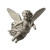 Renaissance Cherub Vinyl Car Decal Sticker – Waterproof & UV-Resistant 8"