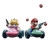 Princess Peach & Luigi Vinyl Car Decal Sticker – Waterproof & UV-Resistant 8"
