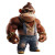 Donkey Kong Styling Vinyl Car Decal Sticker – Waterproof & UV-Resistant 8"