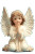 Praying Angel V4 Vinyl Car Decal Sticker – Waterproof & UV-Resistant 8"