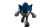 Pixar-Style Sonic Vinyl Car Decal Sticker – Waterproof & UV-Resistant 8"