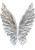 Angel Wings Artwork Vinyl Car Decal Sticker – Waterproof & UV-Resistant 8"