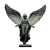 Levitating Angel Statue V2 Vinyl Car Decal Sticker – Waterproof & UV-Resistant 8"