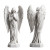 Robed Angel Statue Vinyl Car Decal Sticker – Waterproof & UV-Resistant 8"