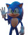 Sonic The Hedgehog V10 Vinyl Car Decal Sticker – Waterproof & UV-Resistant 8"