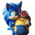 Sonic Hugs Minion Vinyl Car Decal Sticker – Waterproof & UV-Resistant 8"