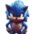 Sonic V4 Vinyl Car Decal Sticker – Waterproof & UV-Resistant 8"