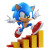 Sonic Game Icon Vinyl Car Decal Sticker – Waterproof & UV-Resistant 8"