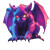 Neon Gargoyle Graffiti Vinyl Car Decal Sticker – Waterproof & UV-Resistant 8"