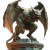 Dynamic Gargoyle Vinyl Car Decal Sticker – Waterproof & UV-Resistant 8"