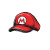 Mario'S Hat Icon Vinyl Car Decal Sticker – Waterproof & UV-Resistant 8"