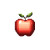 8-Bit Apple Logo Vinyl Car Decal Sticker – Waterproof & UV-Resistant 8"