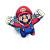 Joyful Mario Vinyl Car Decal Sticker – Waterproof & UV-Resistant 8"