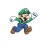 Luigi Underworld Jump Vinyl Car Decal Sticker – Waterproof & UV-Resistant 8"