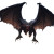Bat-Like Monster Vinyl Car Decal Sticker – Waterproof & UV-Resistant 8"