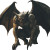 Evil Gargoyle Statue Vinyl Car Decal Sticker – Waterproof & UV-Resistant 8"