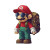Pixel Mario Camping Vinyl Car Decal Sticker – Waterproof & UV-Resistant 8"