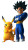 Pikachu And Vegeta Vinyl Car Decal Sticker – Waterproof & UV-Resistant 8"