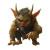 Horned Goblin Vinyl Car Decal Sticker – Waterproof & UV-Resistant 8"