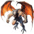 Detailed Balrog Sketch Vinyl Car Decal Sticker – Waterproof & UV-Resistant 8"