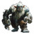 Mighty Trolls Vinyl Car Decal Sticker – Waterproof & UV-Resistant 8"