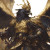 Golden Armored Eagle Vinyl Car Decal Sticker – Waterproof & UV-Resistant 8"