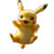 Pikachu Jumping V2 Vinyl Car Decal Sticker – Waterproof & UV-Resistant 8"