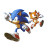 Sonic And Tails V2 Vinyl Car Decal Sticker – Waterproof & UV-Resistant 8"