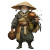 Anime Sage Merchant Vinyl Car Decal Sticker – Waterproof & UV-Resistant 8"