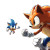 Sonic Vs Tails Race Vinyl Car Decal Sticker – Waterproof & UV-Resistant 8"