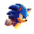 Pixelated Sonic Vinyl Car Decal Sticker – Waterproof & UV-Resistant 8"