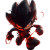 Shadow Hedgehog Charging Vinyl Car Decal Sticker – Waterproof & UV-Resistant 8"