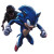 Sonic Vs Venom Vinyl Car Decal Sticker – Waterproof & UV-Resistant 8"