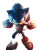 Sonic Vs Pencil Vinyl Car Decal Sticker – Waterproof & UV-Resistant 8"