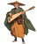 Ghibli Old Musician Vinyl Car Decal Sticker – Waterproof & UV-Resistant 8"