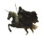 Nazgul On Unicorn Vinyl Car Decal Sticker – Waterproof & UV-Resistant 8"