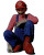 Pink Mario Character Vinyl Car Decal Sticker – Waterproof & UV-Resistant 8"