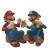 Mario & Luigi Beach Vinyl Car Decal Sticker – Waterproof & UV-Resistant 8"